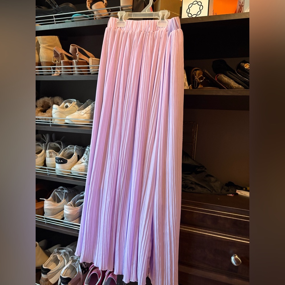 SHEIN Light Pink Maxi Skirt